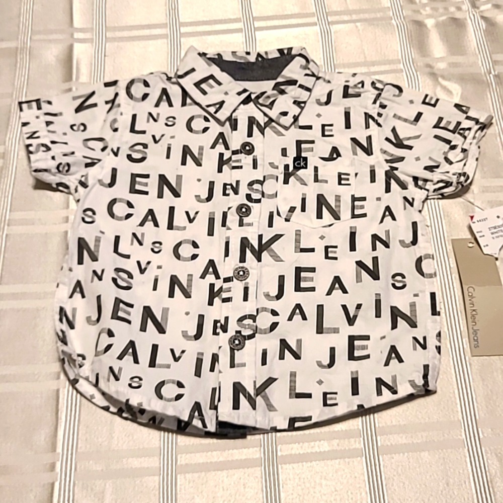 Boys Calvin Klein shirt